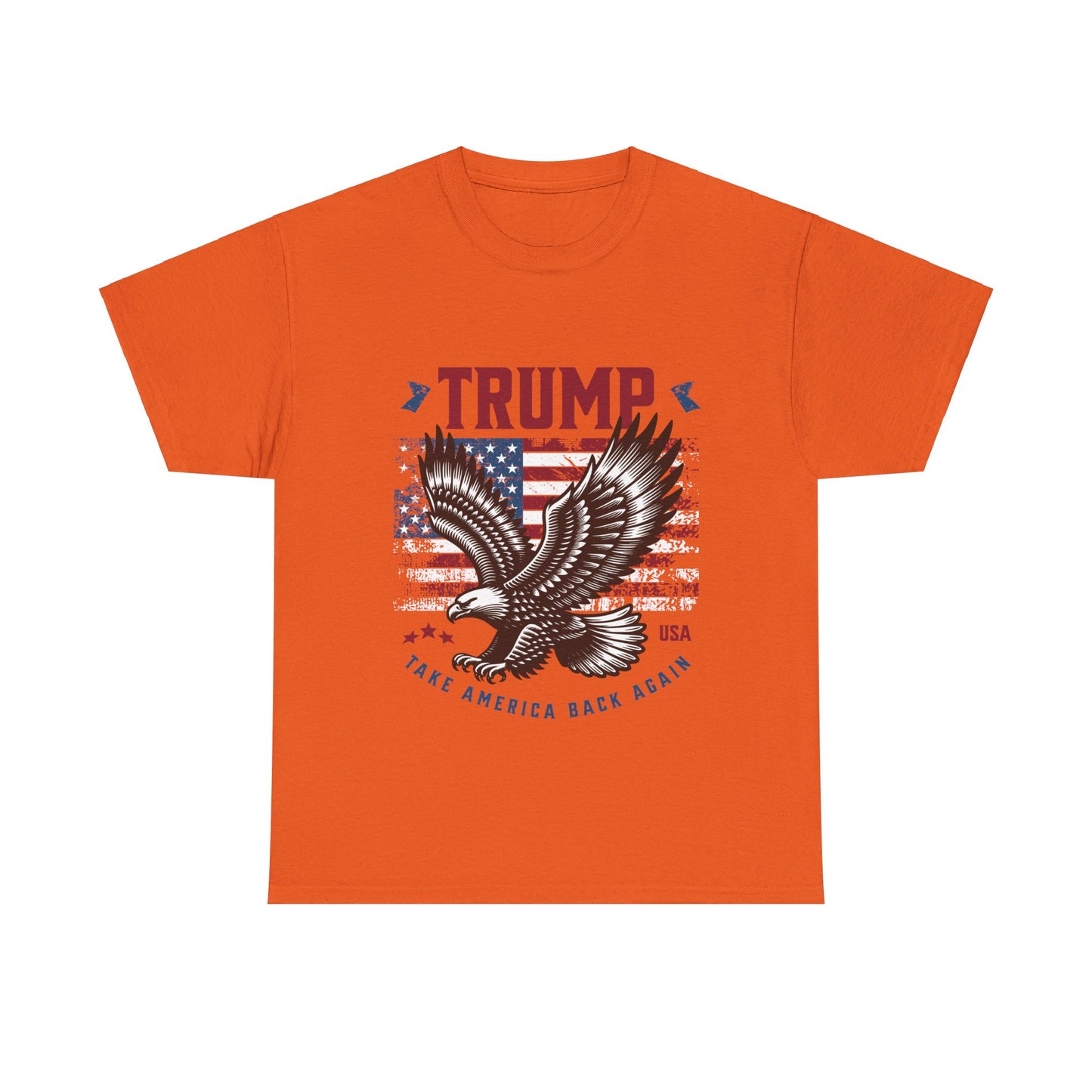 Trump MAGA Eagle Unisex Heavy Cotton Tee