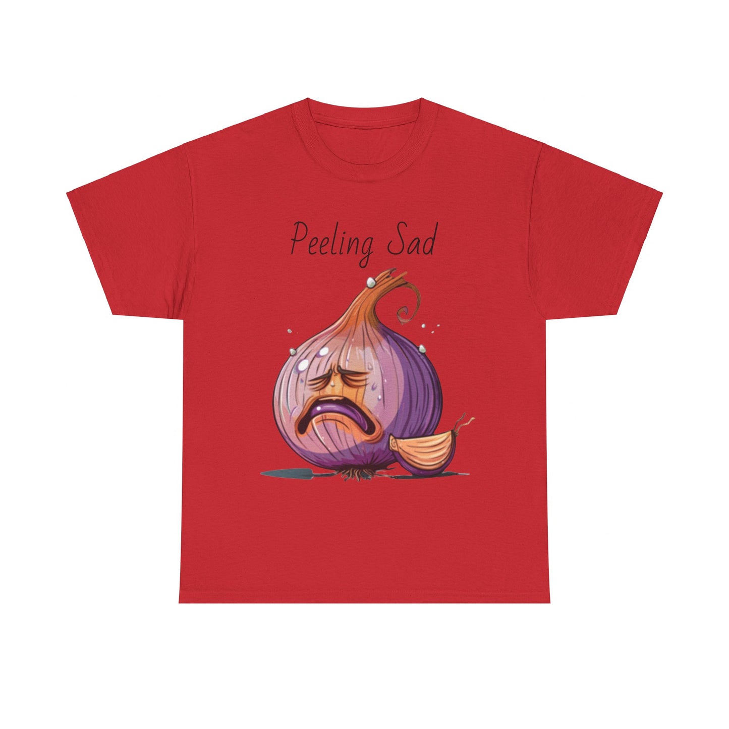 Peeling Sad Unisex Heavy Cotton Tee