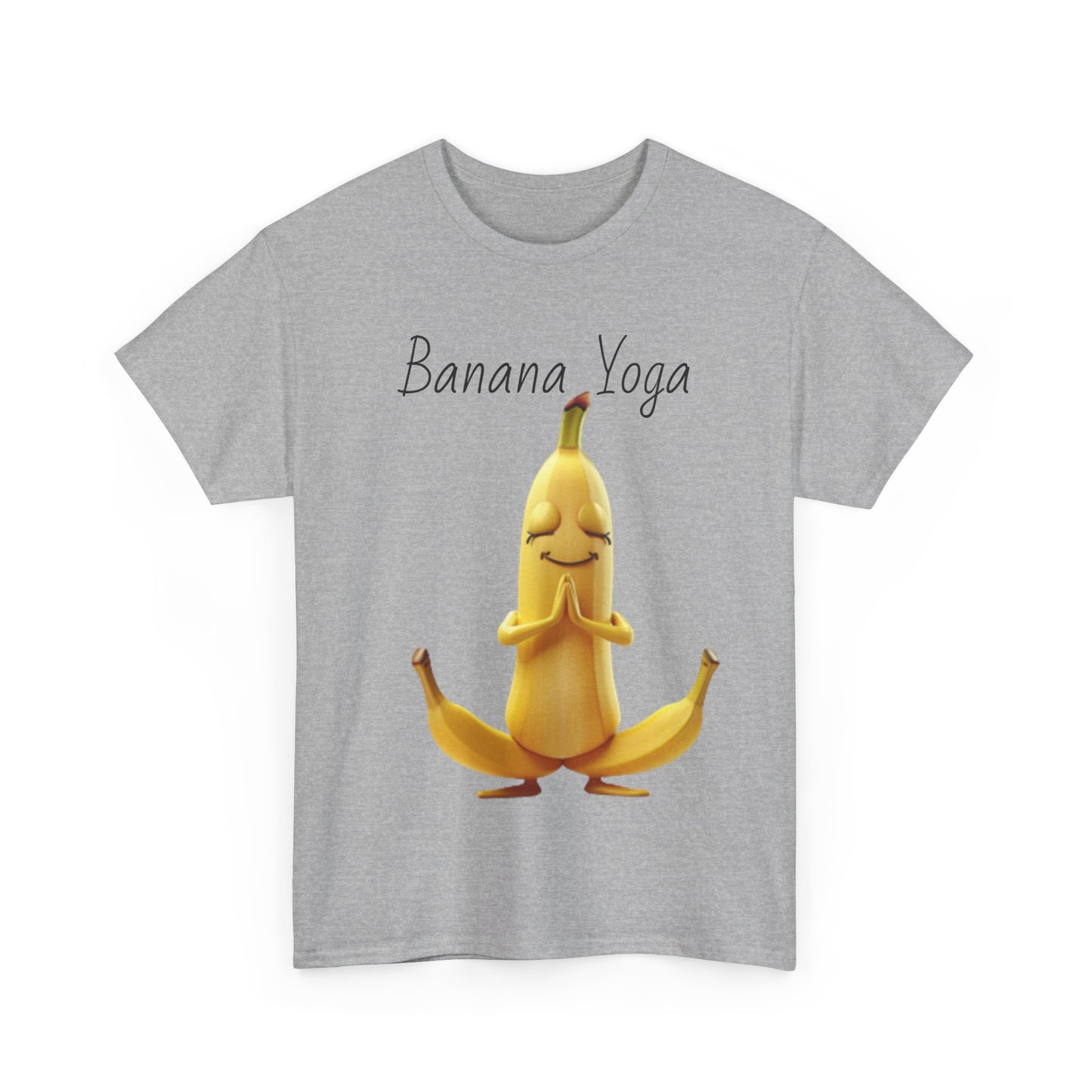 Banana Yoga Unisex Heavy Cotton Tee