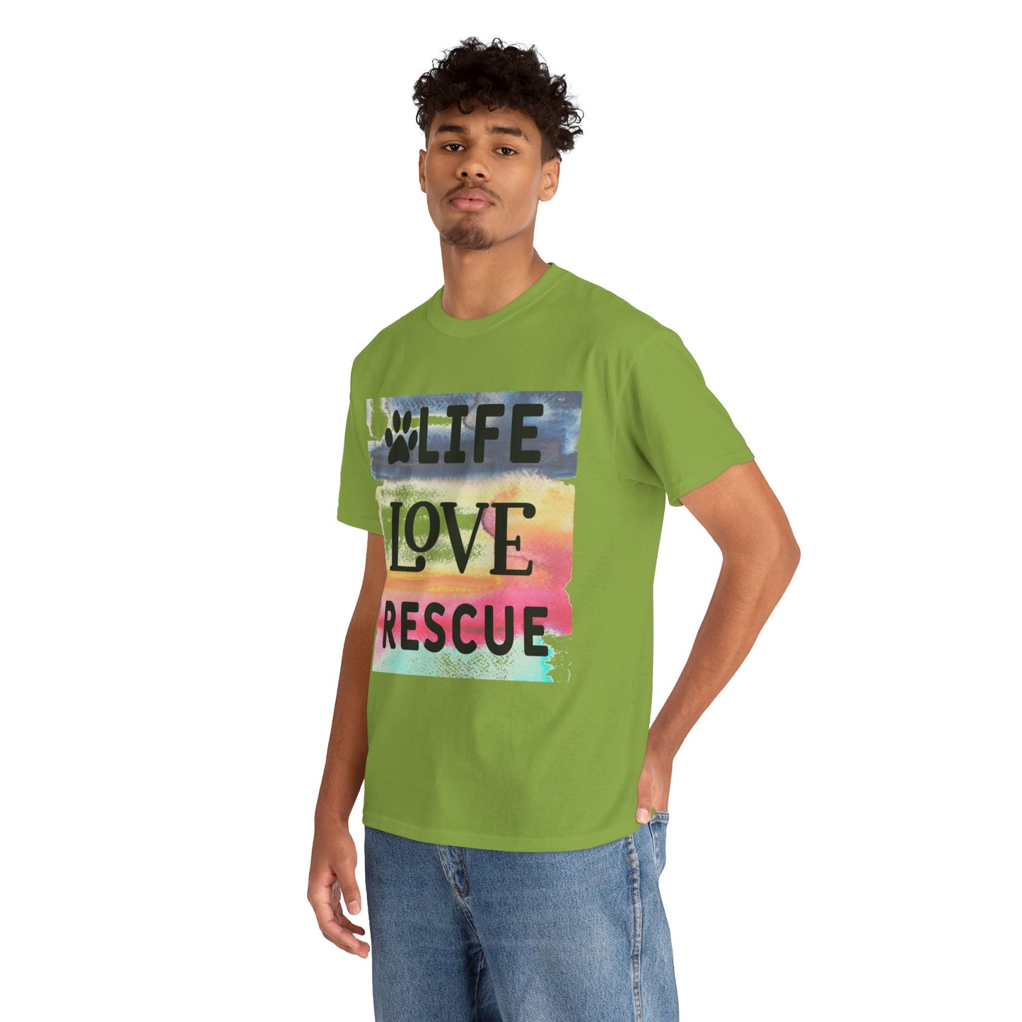 Life Love Rescue Unisex Heavy Cotton Tee