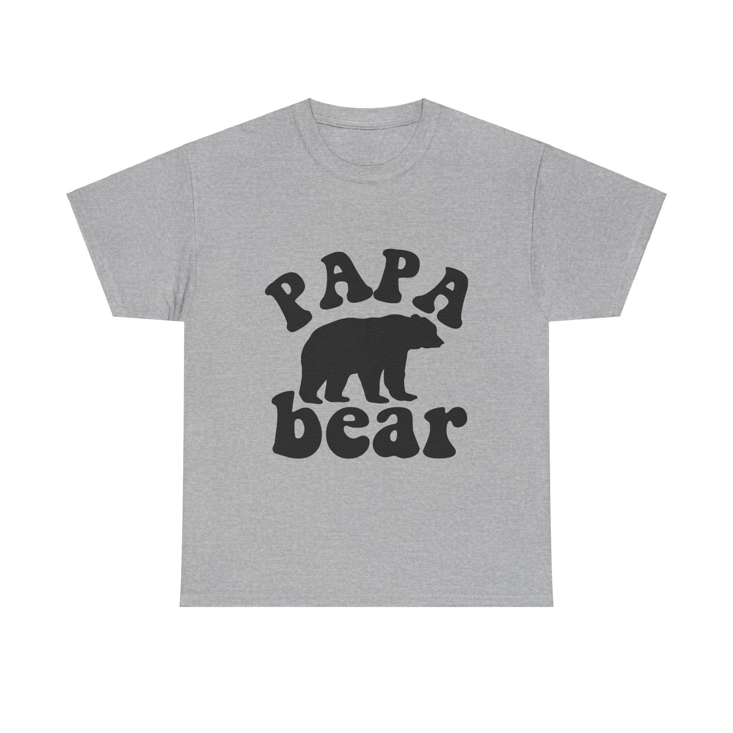 Papa Bear Unisex Heavy Cotton Tee