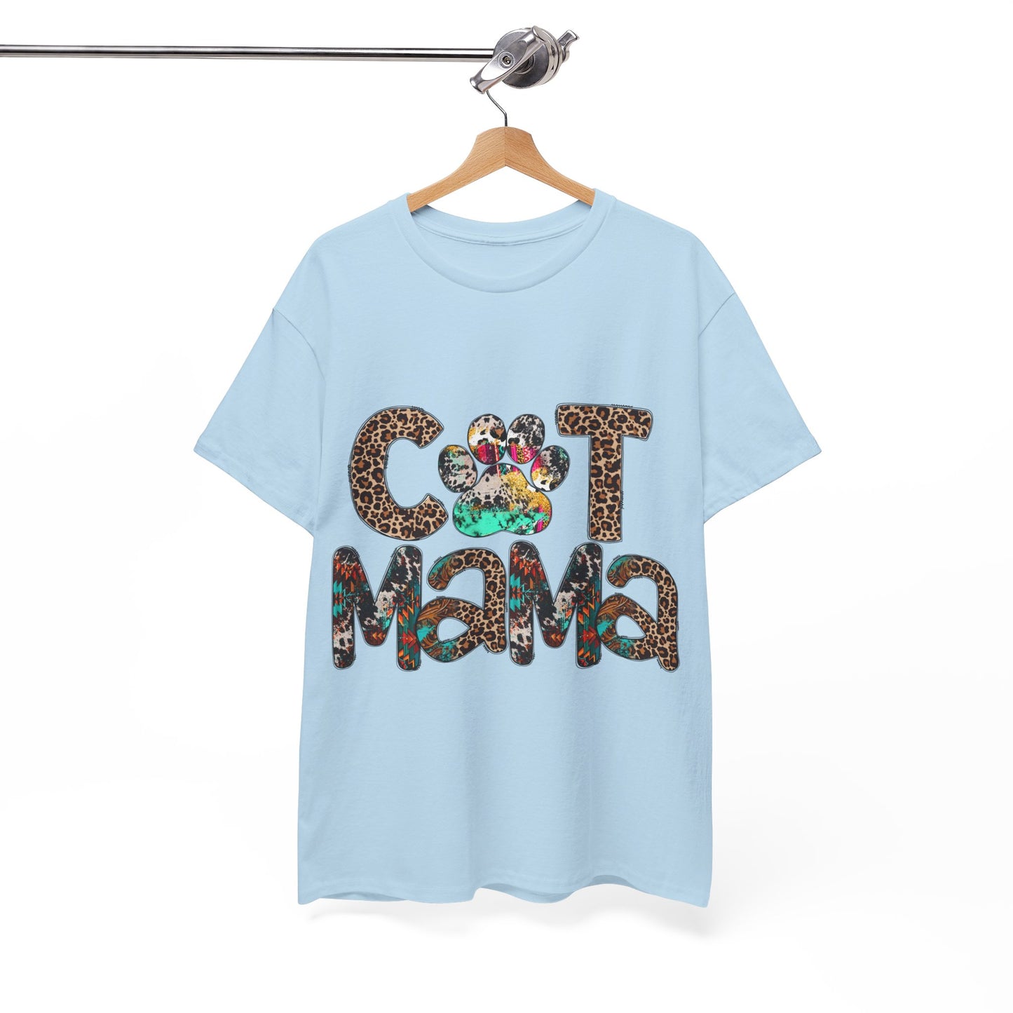 Cat Mama2 Unisex Heavy Cotton Tee