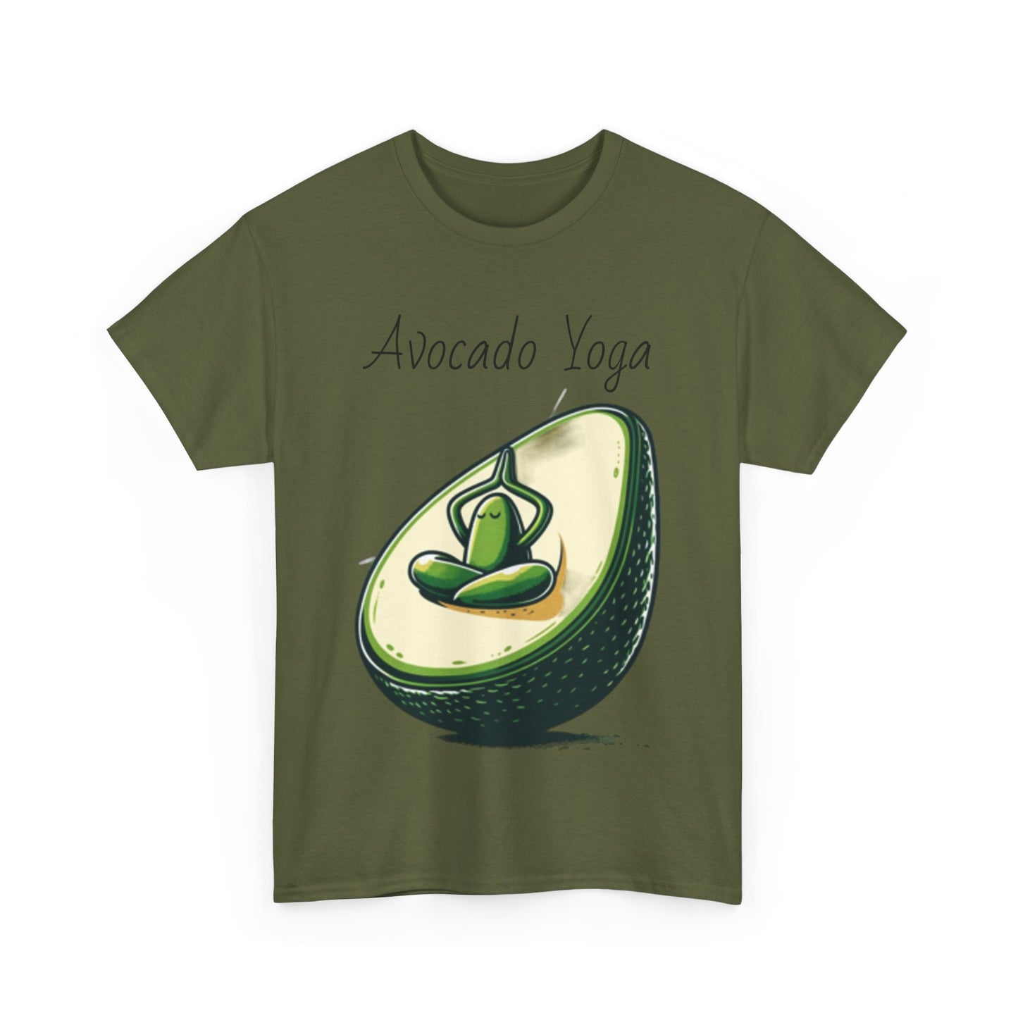 Avocado Yoga Unisex Heavy Cotton Tee