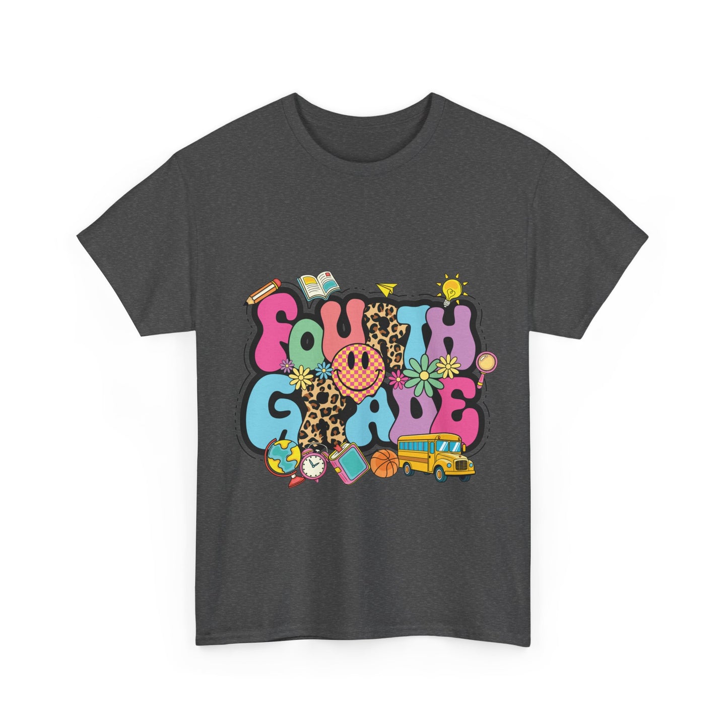 Fourth Grade Unisex Heavy Cotton Tee