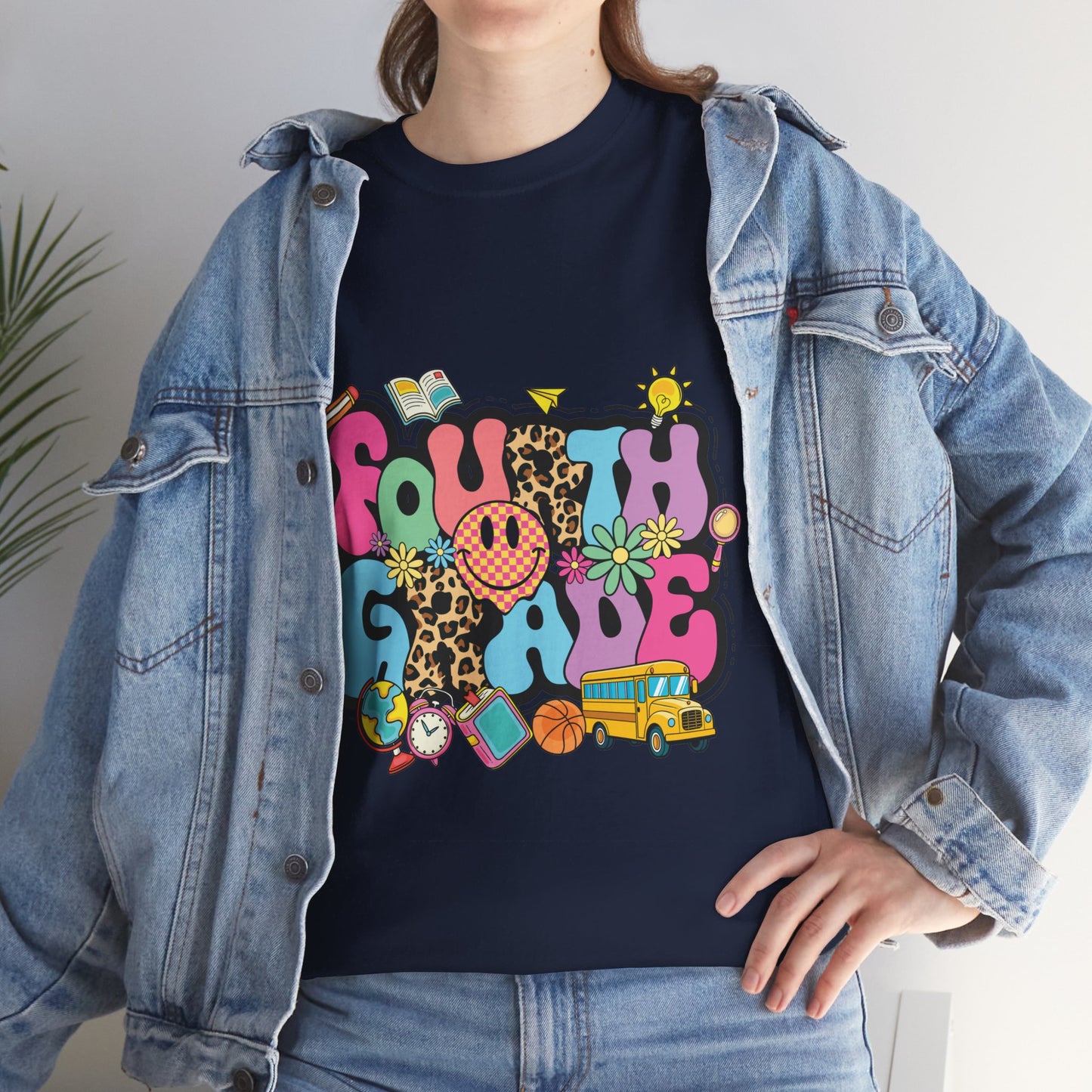 Fourth Grade Unisex Heavy Cotton Tee