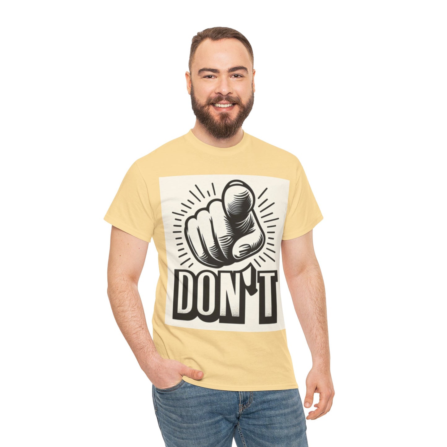 Don't Finger Unisex Heavy Cotton Tee