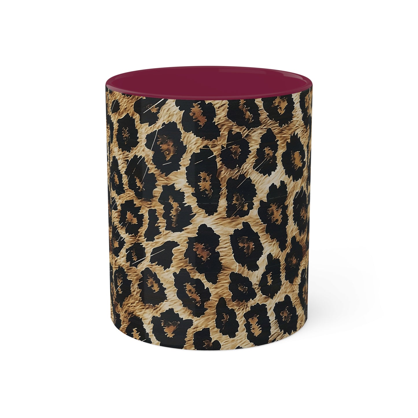 Leopard Print Colorful Mugs, 11oz