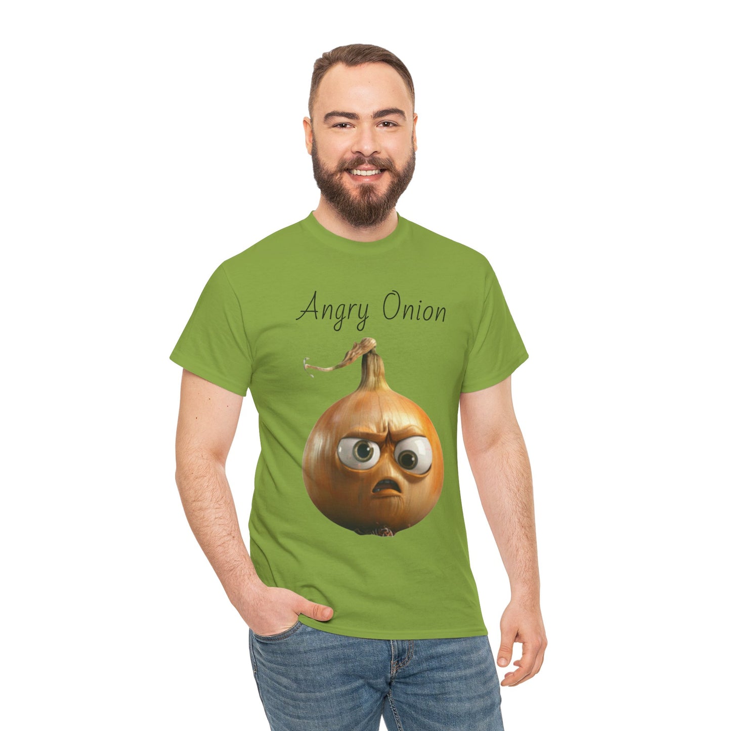 Angry Onion Unisex Heavy Cotton Tee