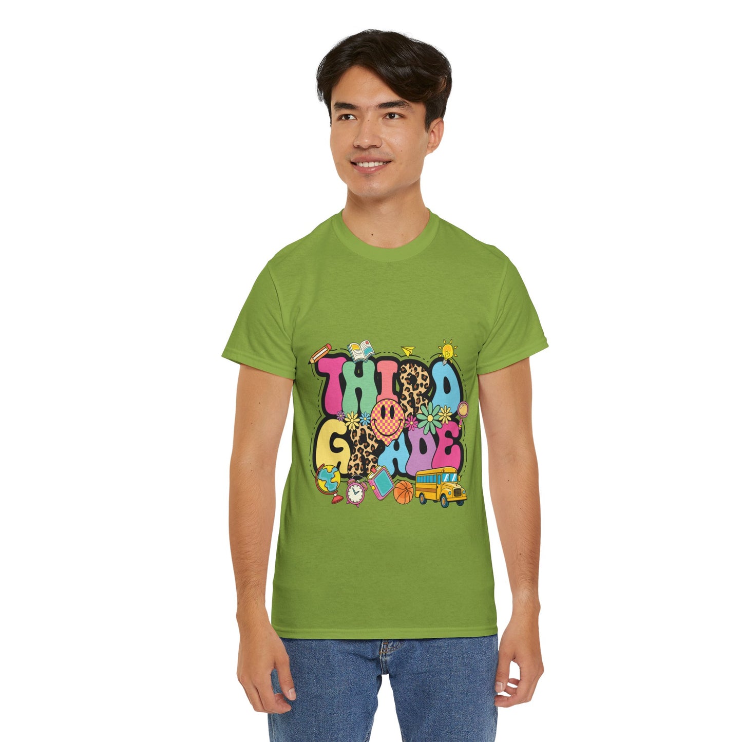 Third Grade Unisex Heavy Cotton Tee