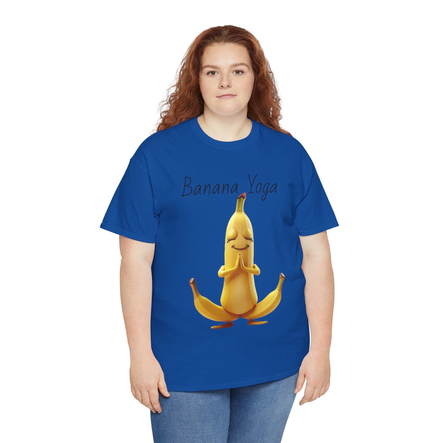 Banana Yoga Unisex Heavy Cotton Tee