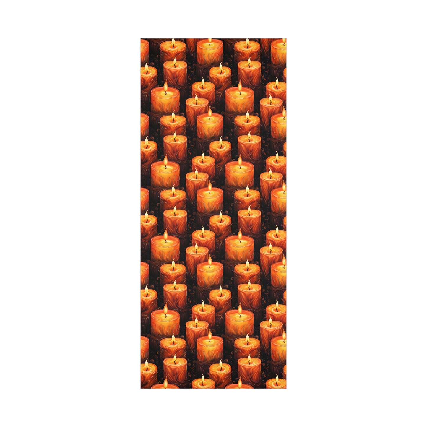 Halloween Candles Gift Wrap Papers