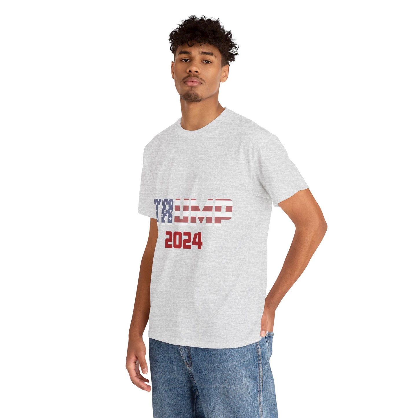 Trump 2024 B Unisex Heavy Cotton Tee