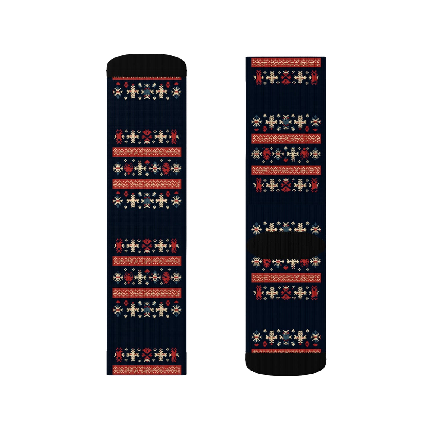 Ugly Sweater Collection 7 Sublimation Socks