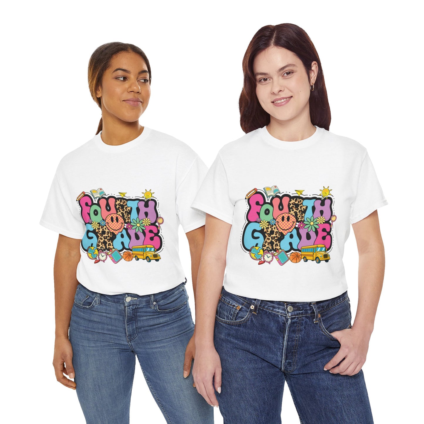 Fourth Grade Unisex Heavy Cotton Tee