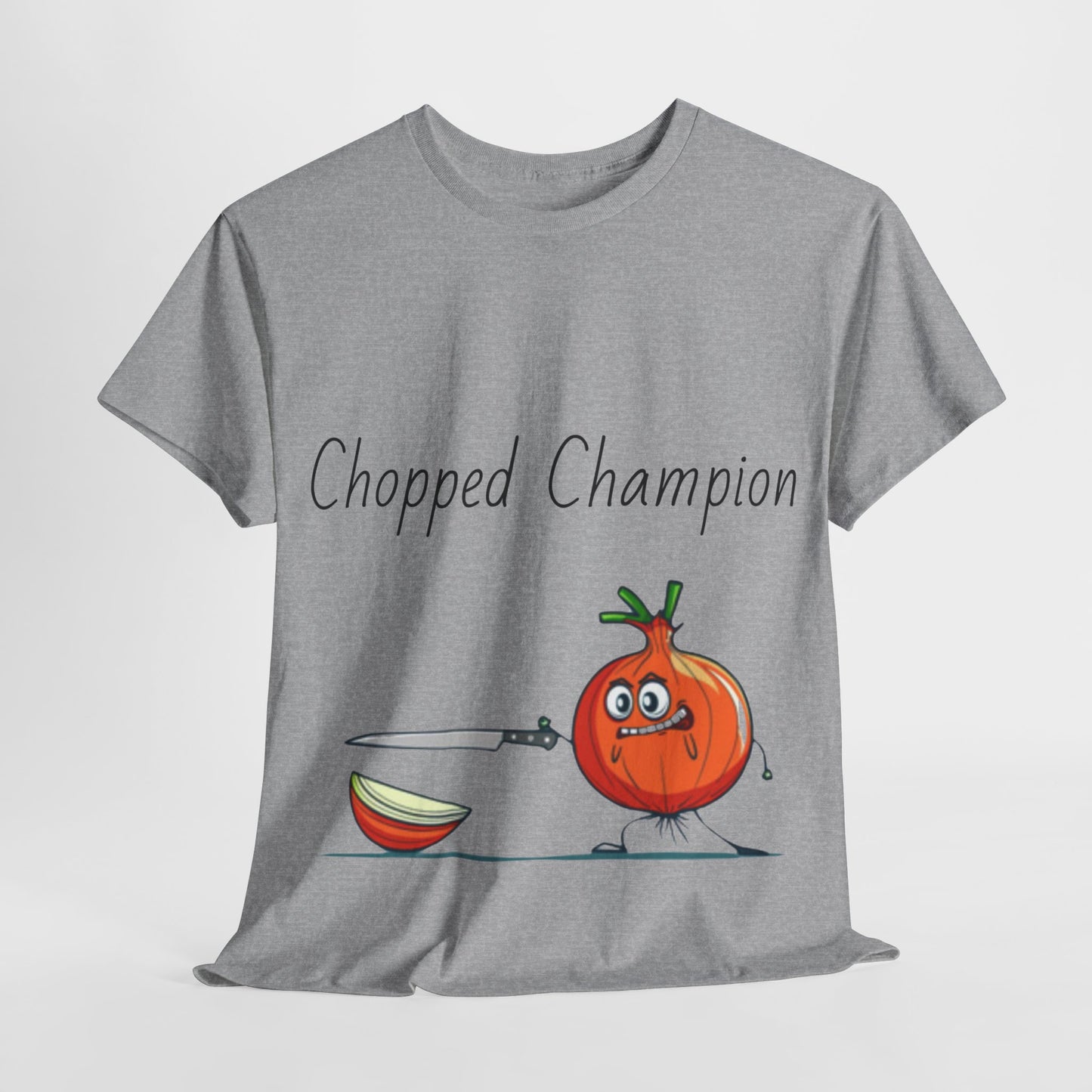 Chopped Champion Unisex Heavy Cotton Tee