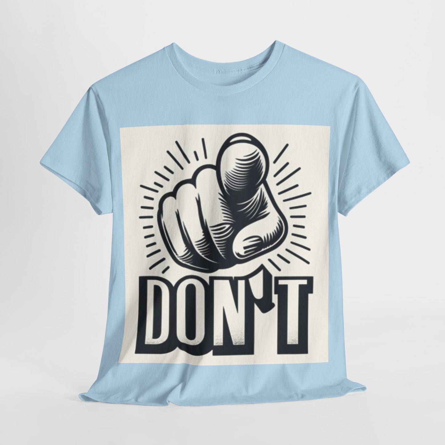 Don't Finger Unisex Heavy Cotton Tee