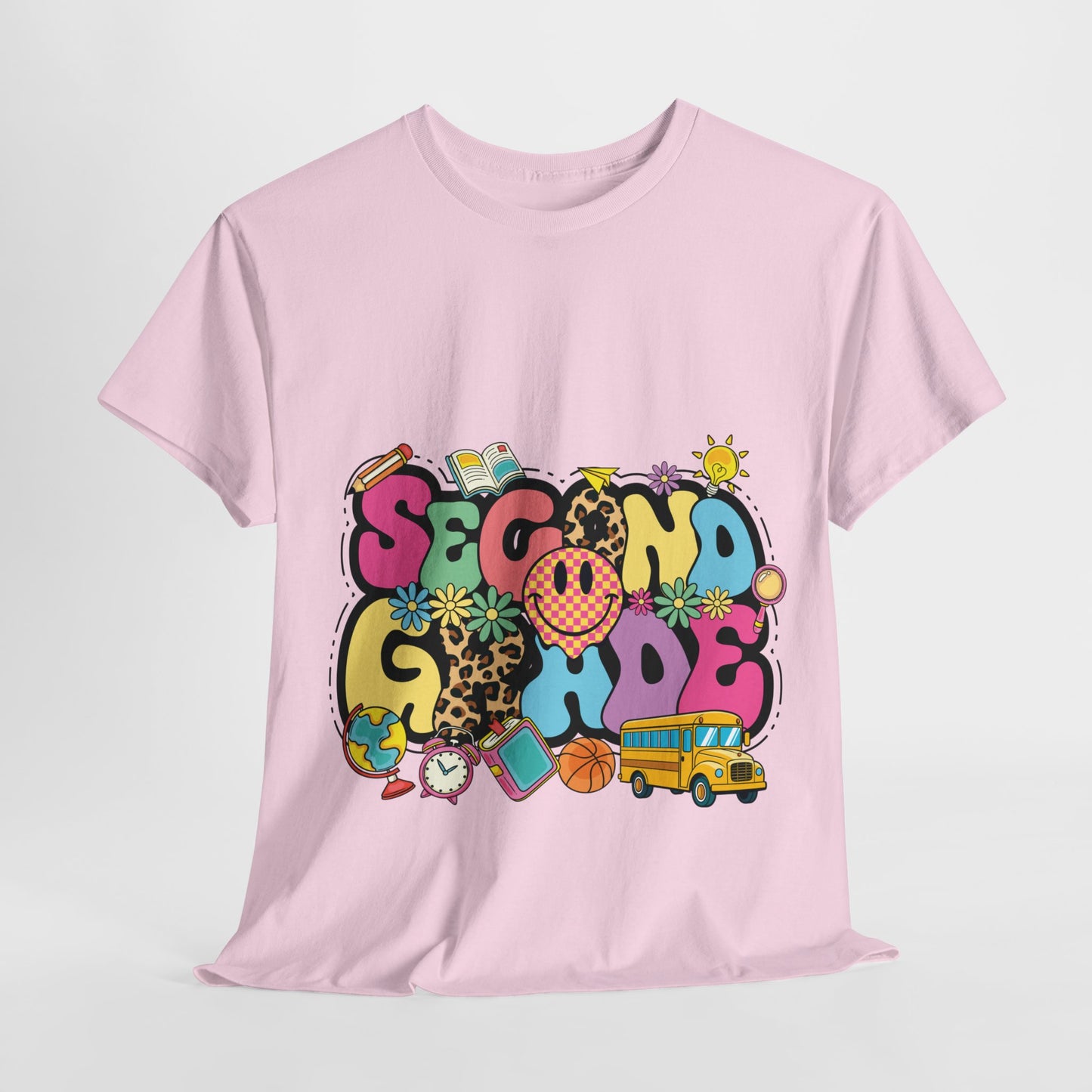 Second Grade Unisex Heavy Cotton Tee