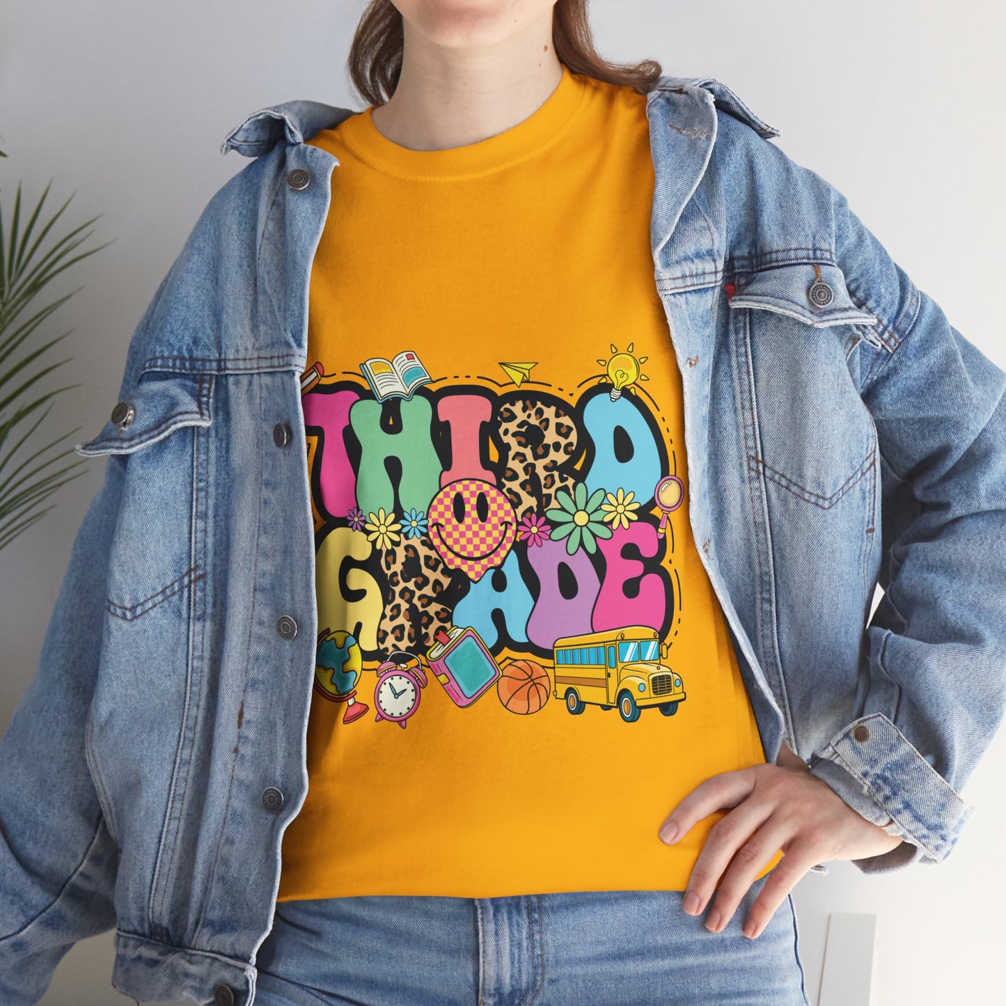 Third Grade Unisex Heavy Cotton Tee