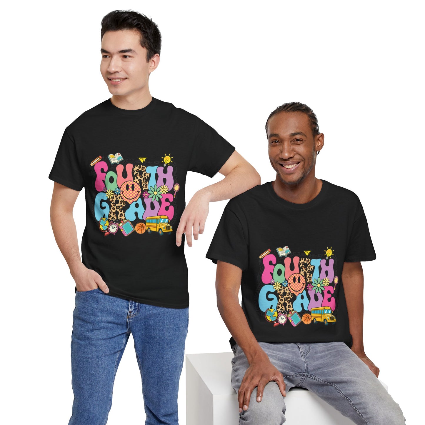 Fourth Grade Unisex Heavy Cotton Tee