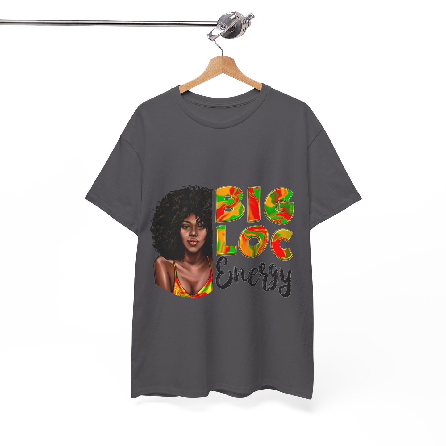 Big Loc Energy Unisex Heavy Cotton Tee