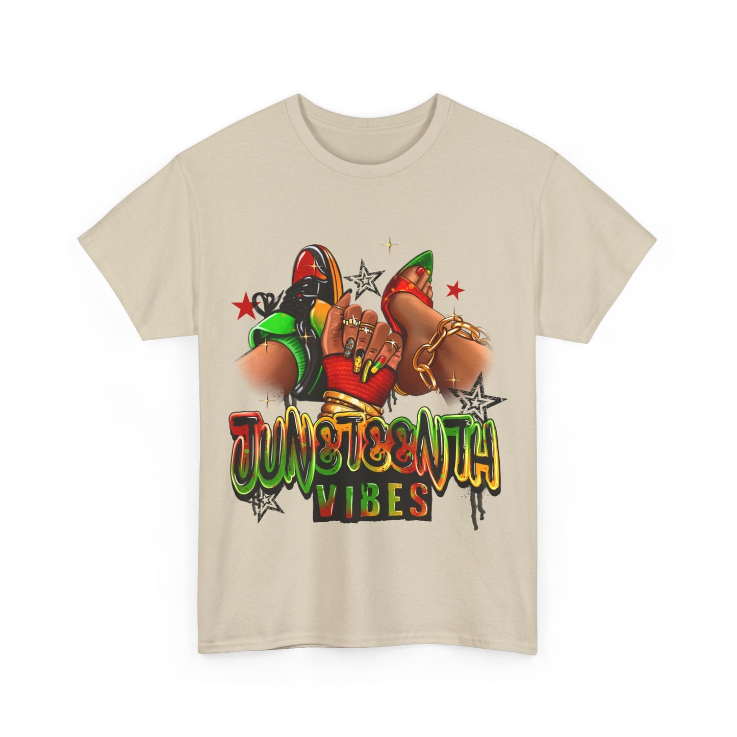 Juneteenth Vibe Unisex Heavy Cotton Tee