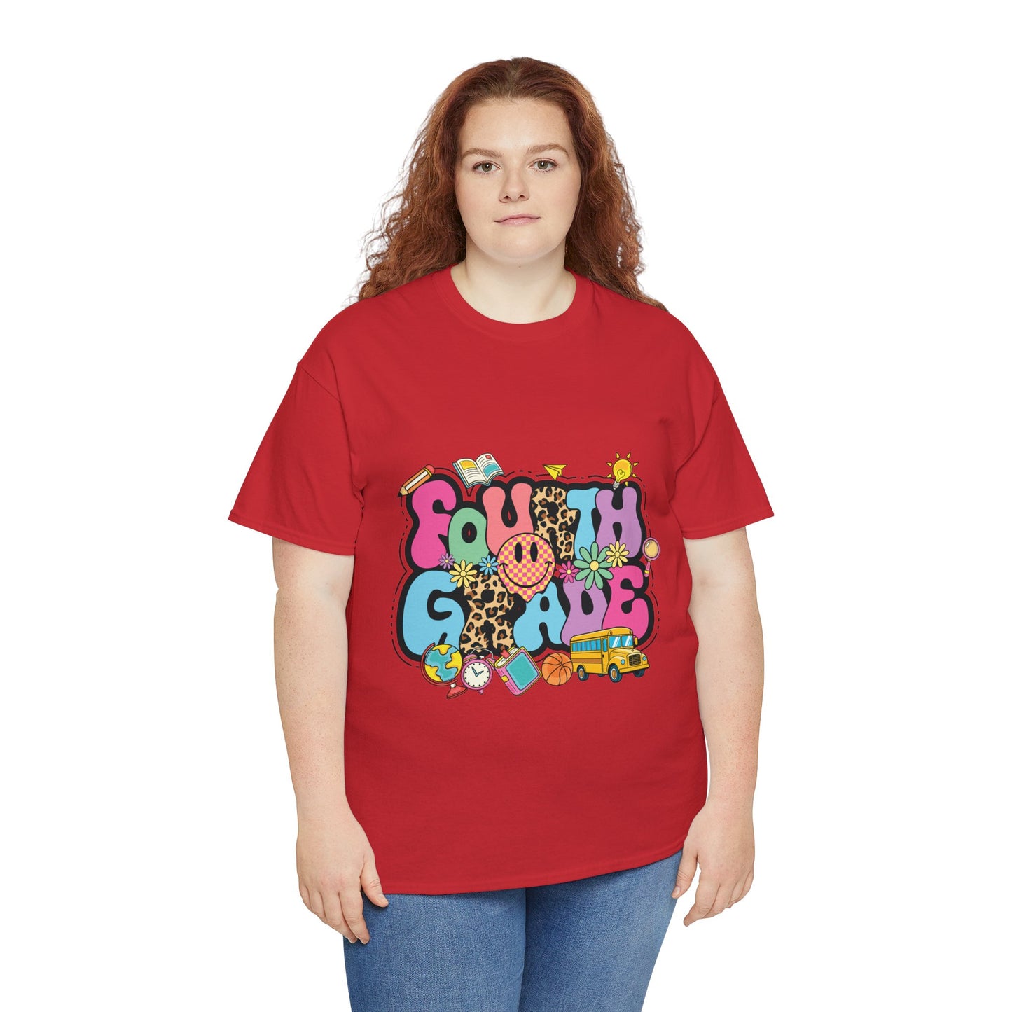 Fourth Grade Unisex Heavy Cotton Tee