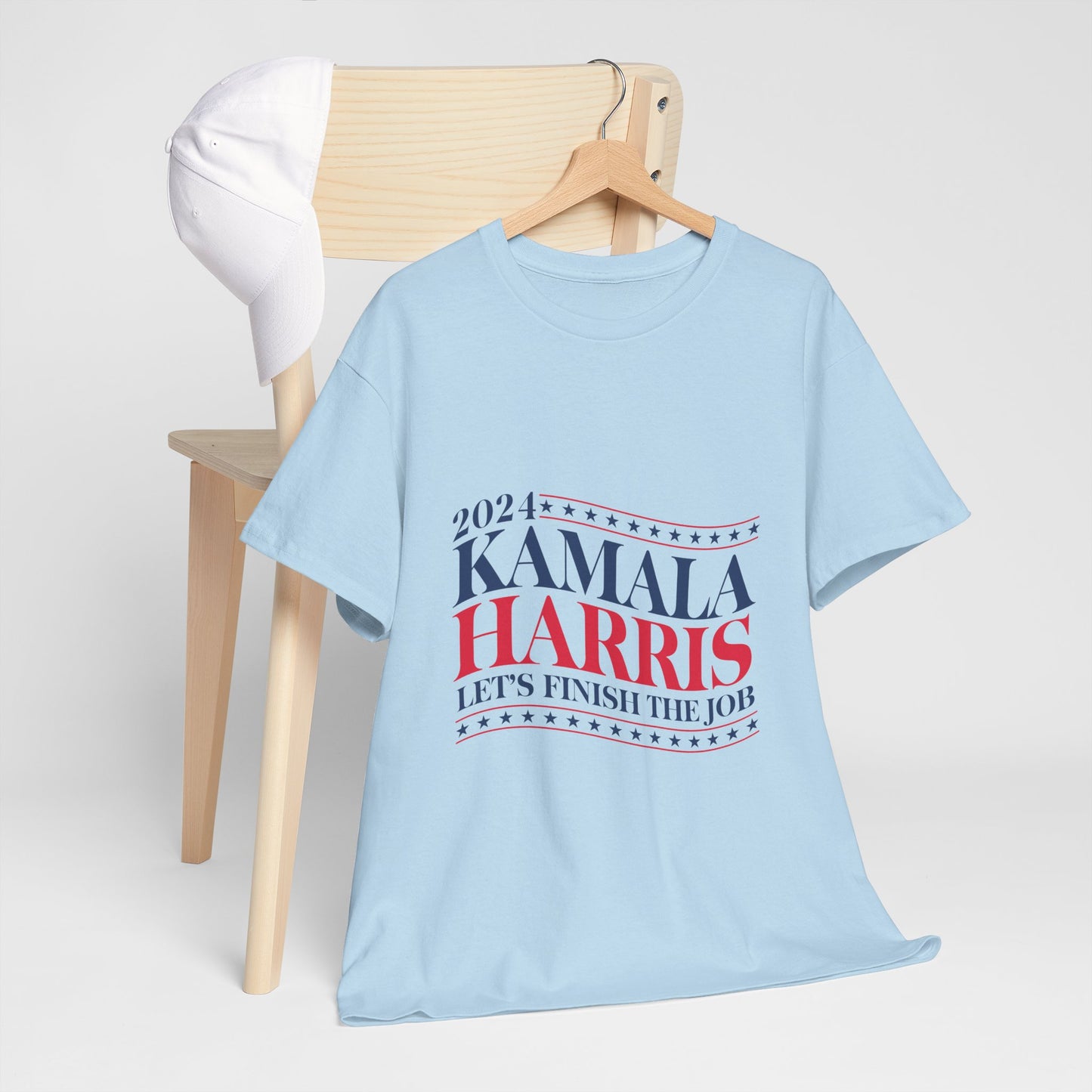 Kamala Harris Wave 2024 Unisex Heavy Cotton Tee