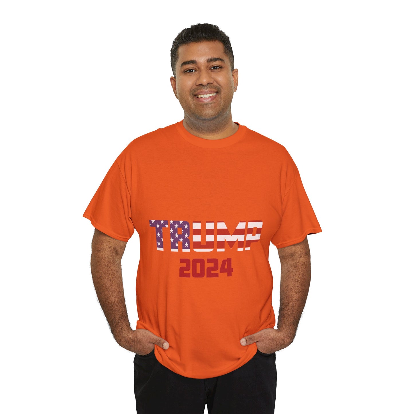 Trump 2024 B Unisex Heavy Cotton Tee