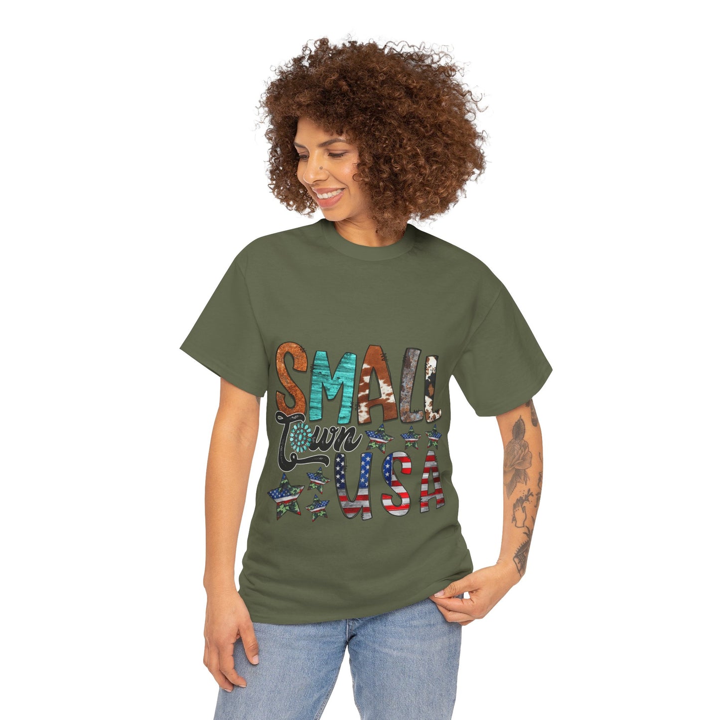 Small Town USA Unisex Heavy Cotton Tee