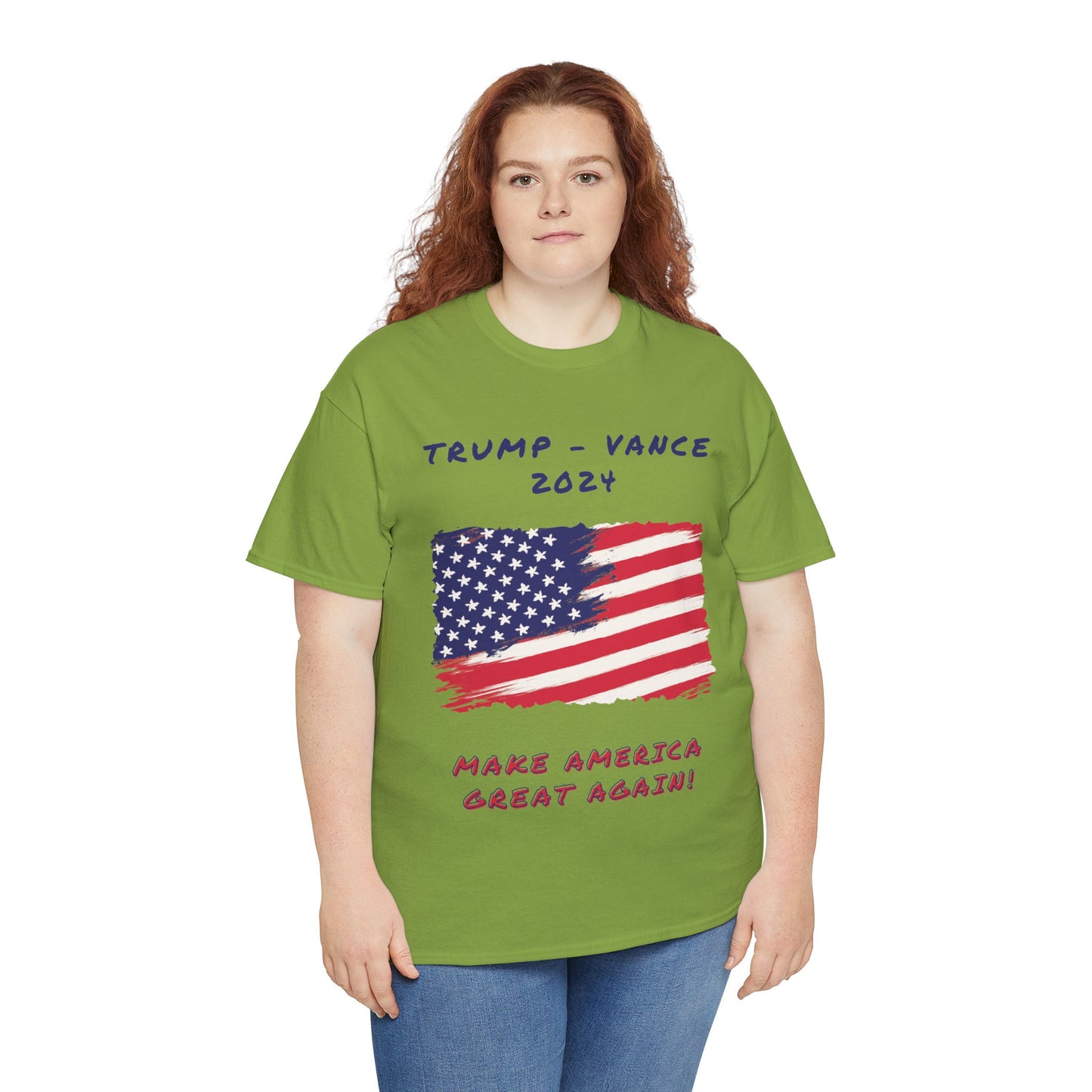 Trump Vance Unisex Heavy Cotton Tee