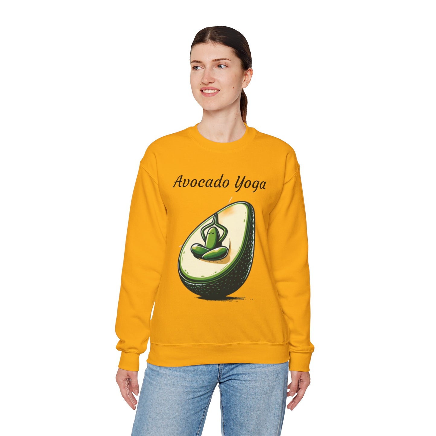 Avocado Yoga Unisex Heavy Blend™ Crewneck Sweatshirt