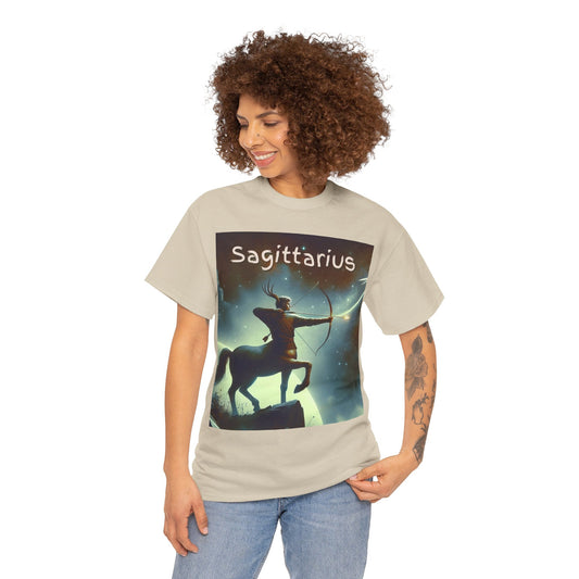 Sagittarius Unisex Heavy Cotton Tee