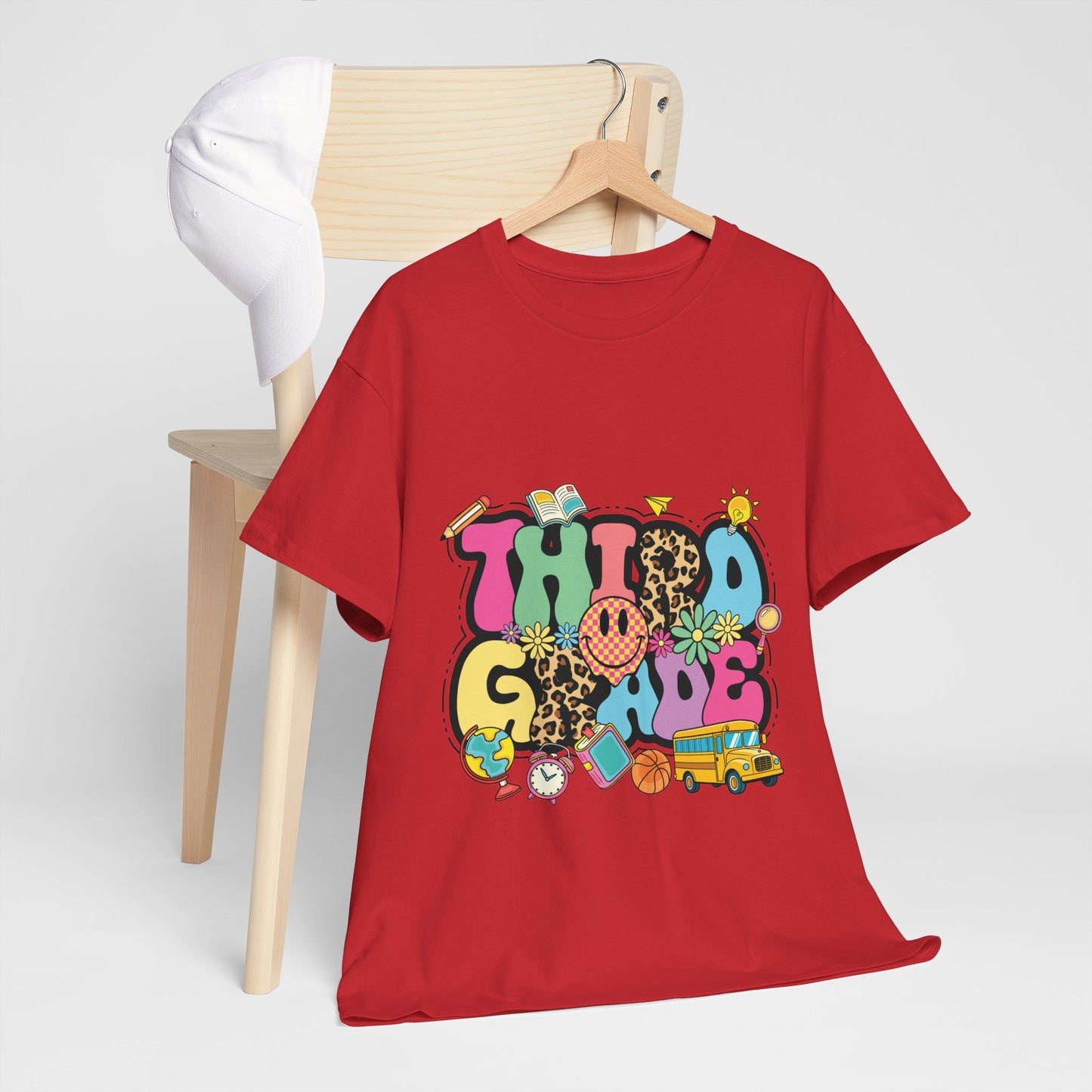 Third Grade Unisex Heavy Cotton Tee