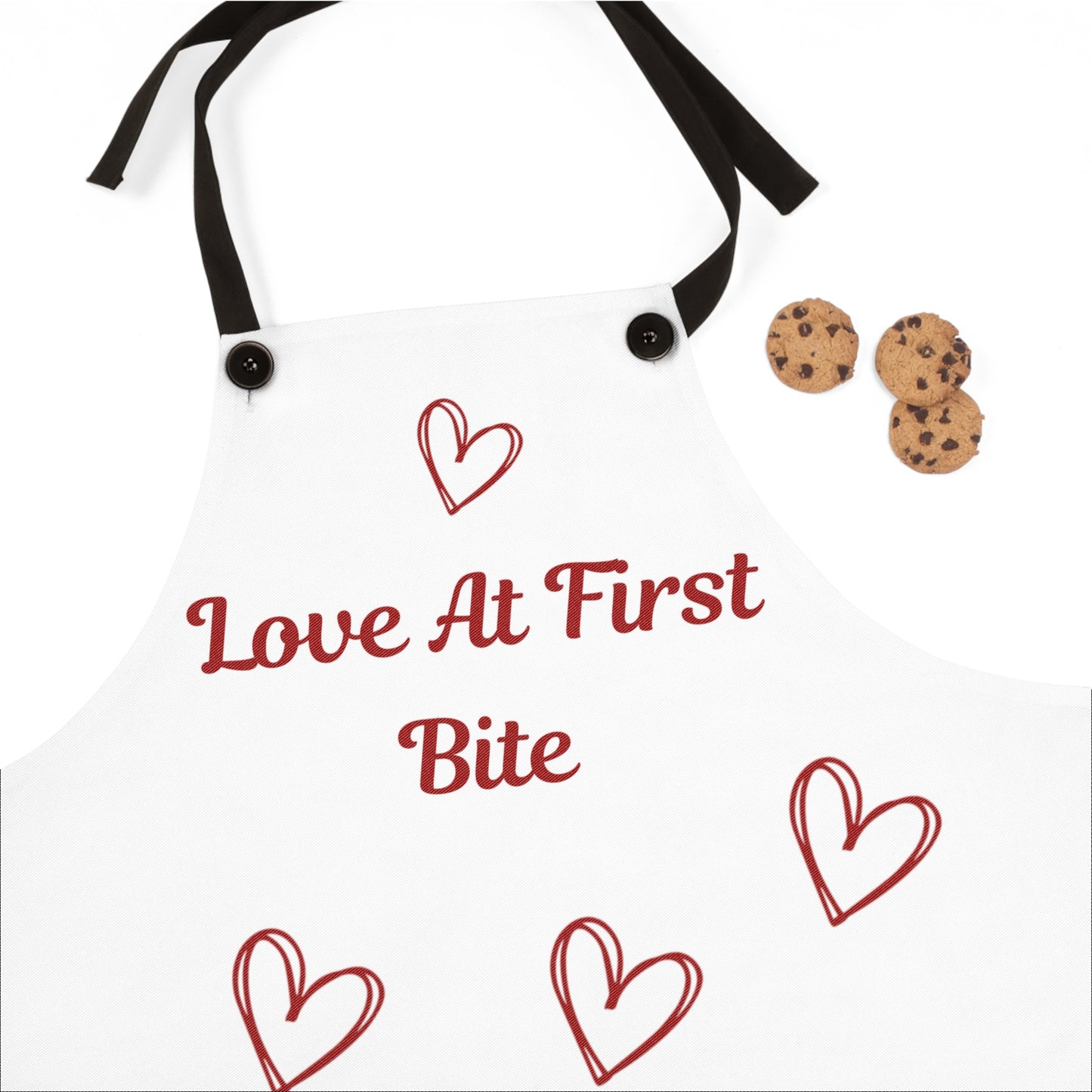 Love At First Bite Apron (AOP)
