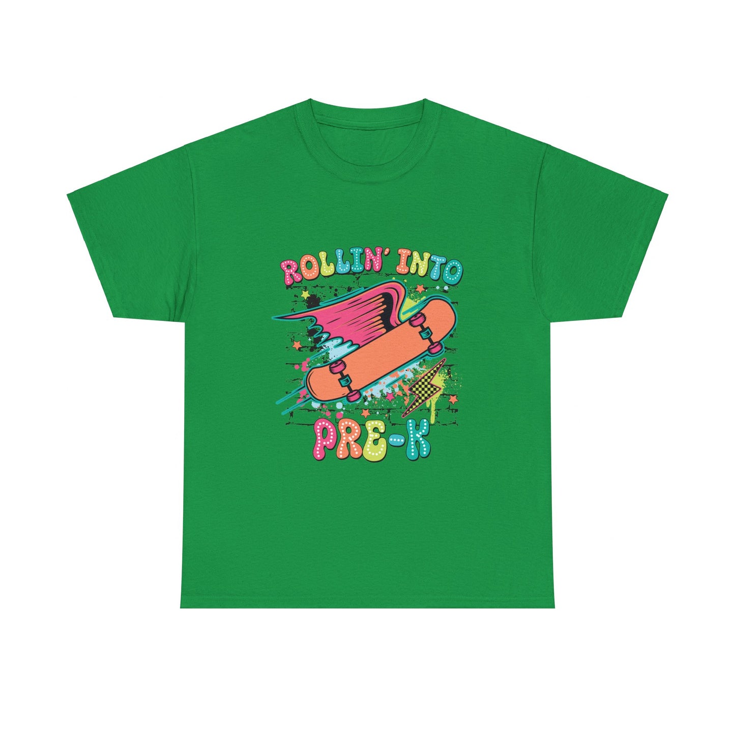 Rockin Into Pre K Unisex Heavy Cotton Tee