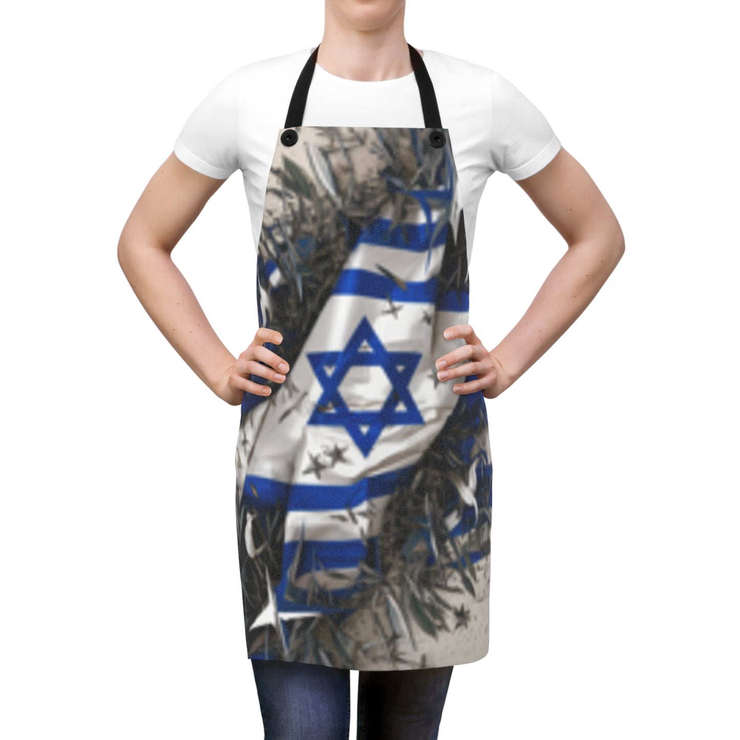 Israeli Flag Apron (AOP)