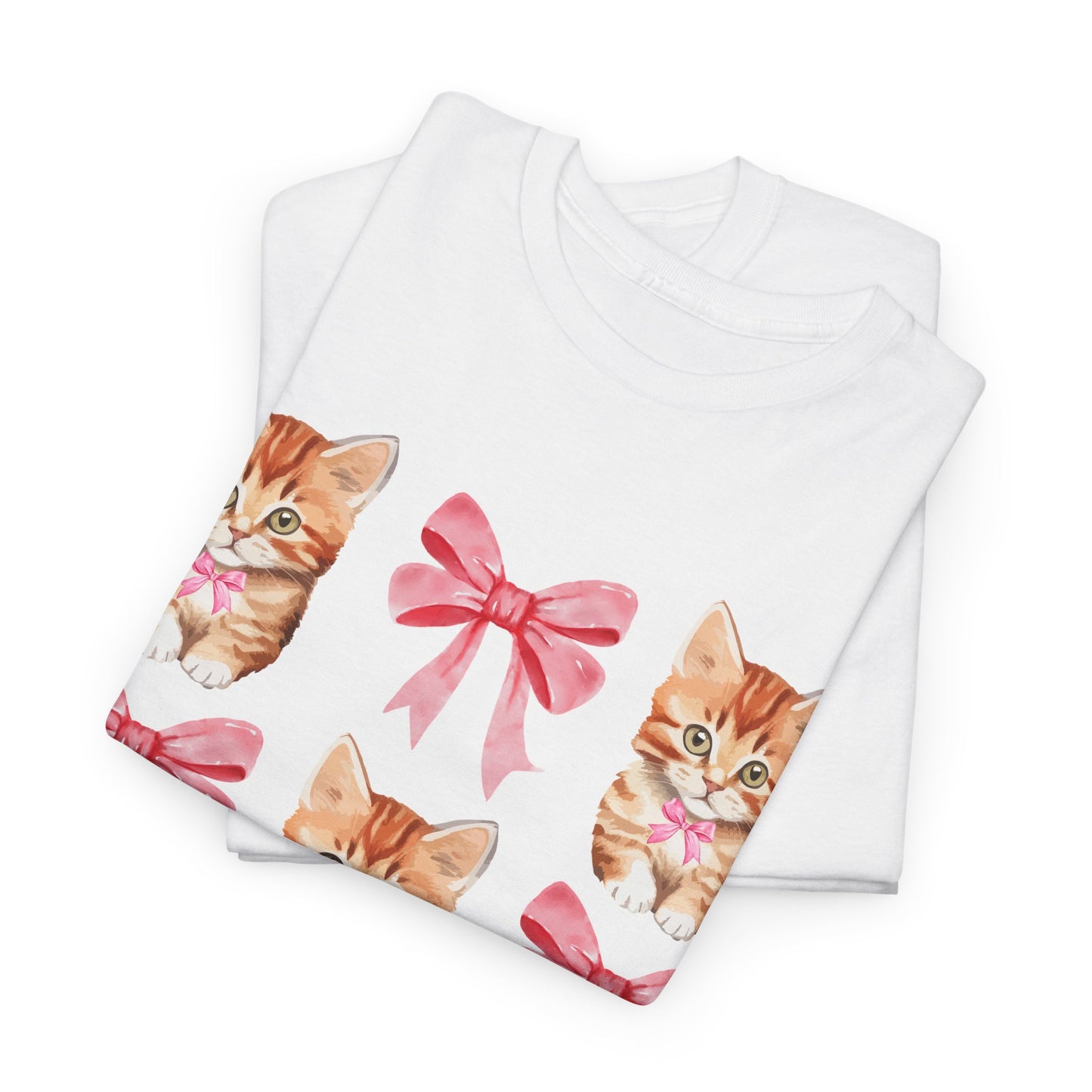 Cat Coquette Unisex Heavy Cotton Tee