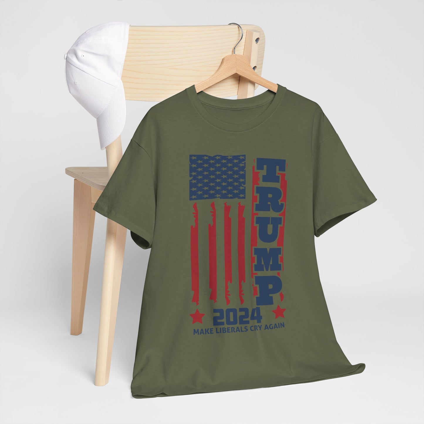 Trump 2024 A Unisex Heavy Cotton Tee