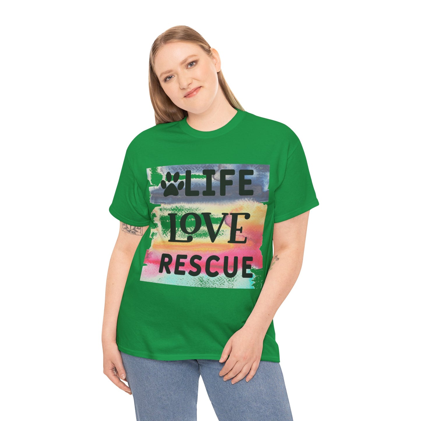 Life Love Rescue Unisex Heavy Cotton Tee