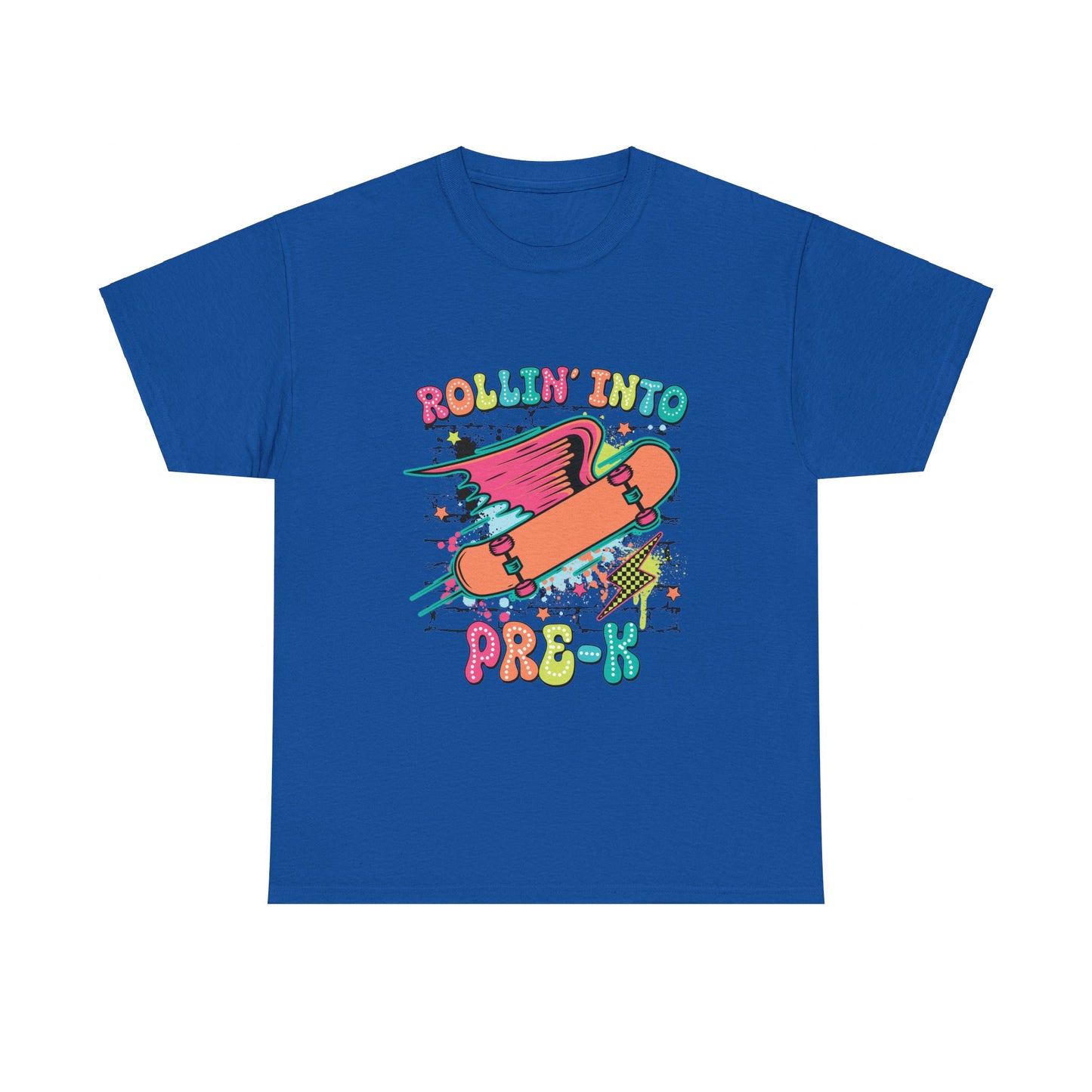 Rockin Into Pre K Unisex Heavy Cotton Tee