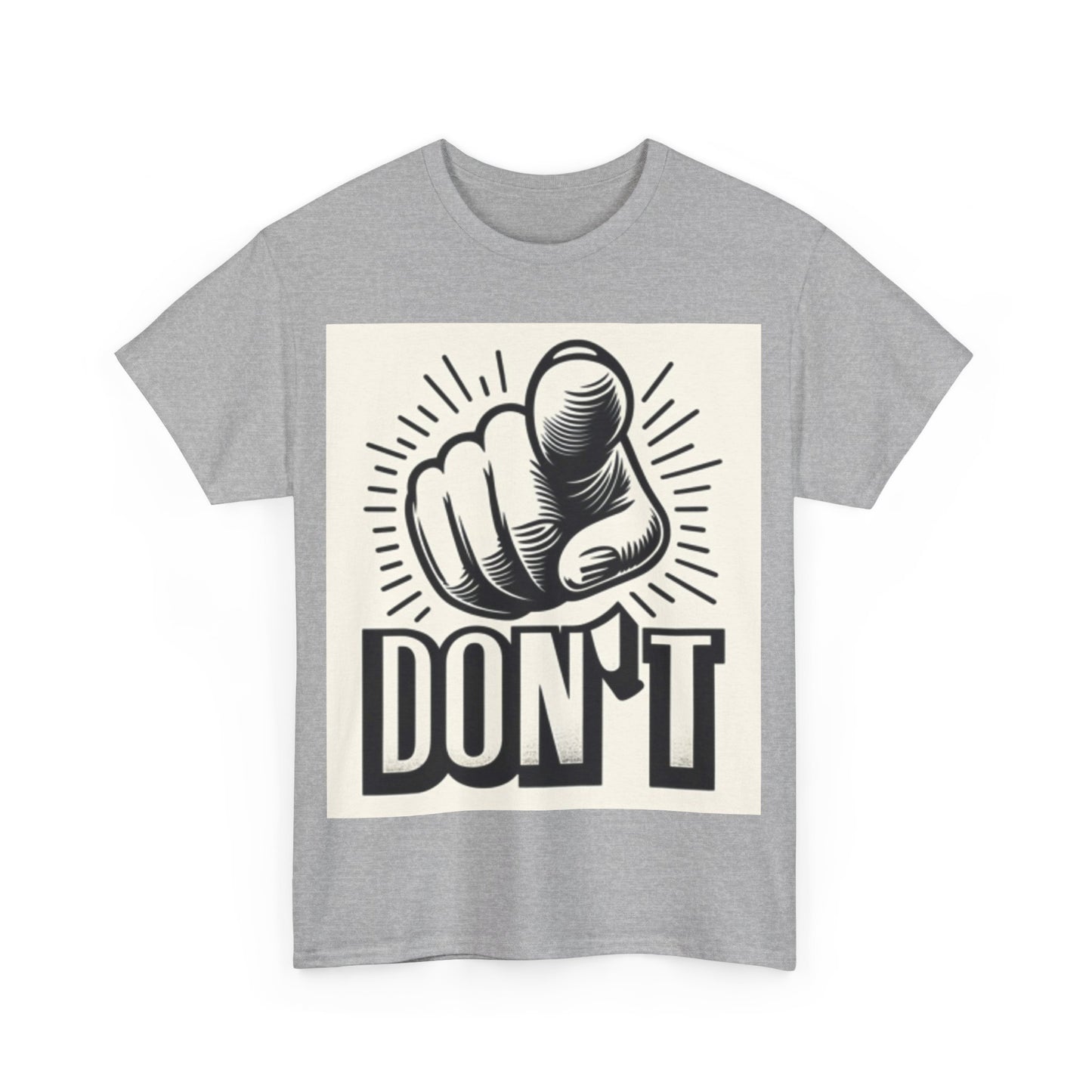 Don't Finger Unisex Heavy Cotton Tee