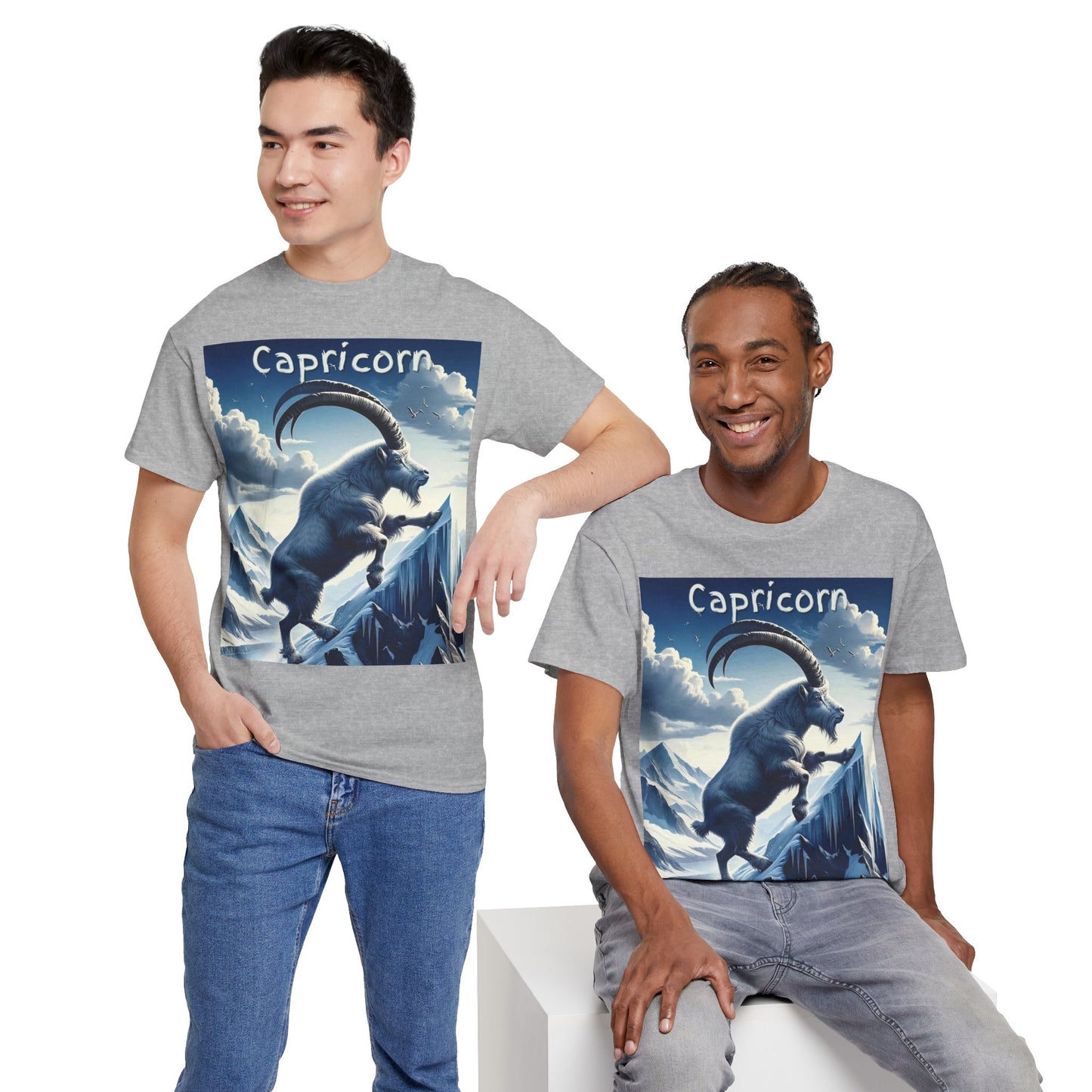 Capricorn Unisex Heavy Cotton Tee