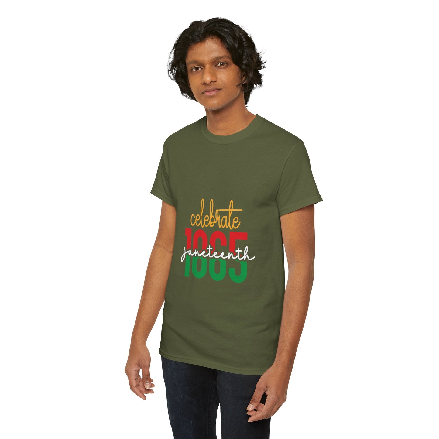 Celebrate Juneteenth Unisex Heavy Cotton Tee