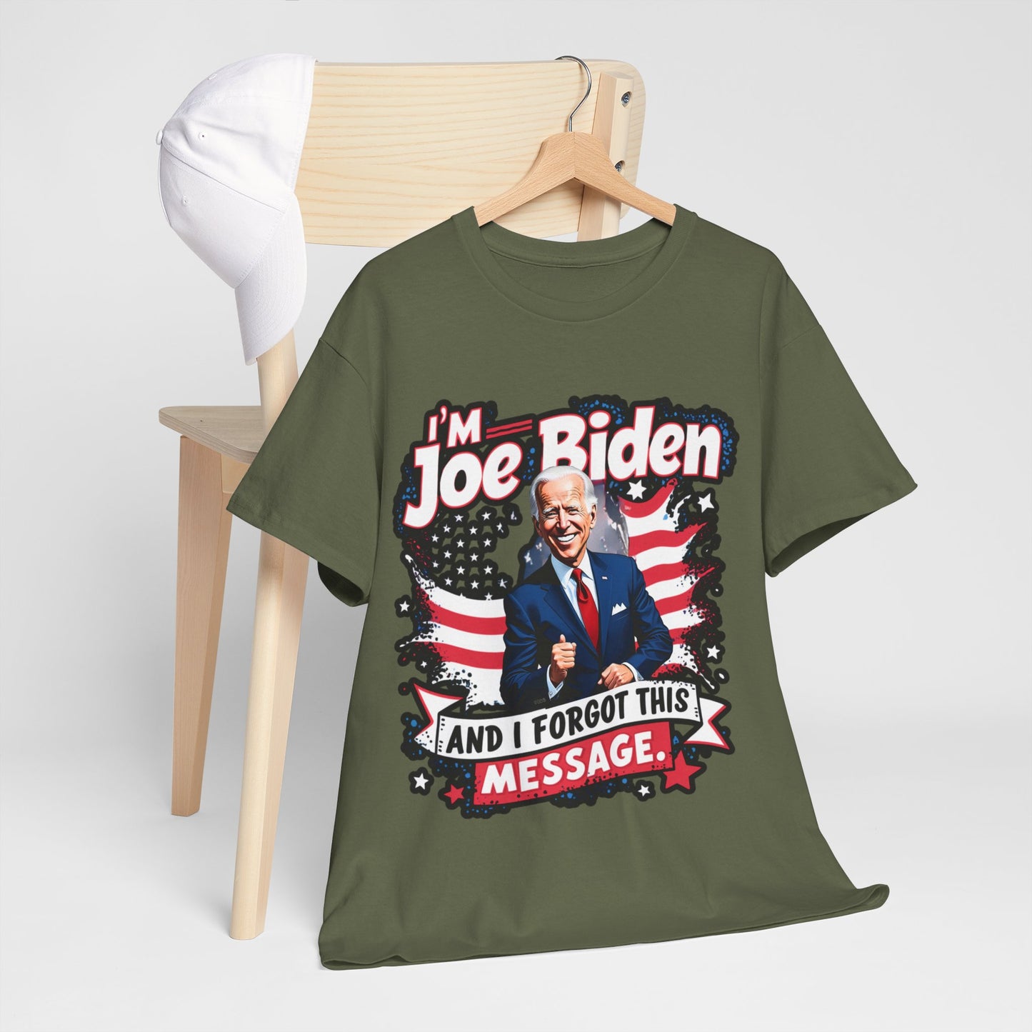 Biden I Forgot Unisex Heavy Cotton Tee