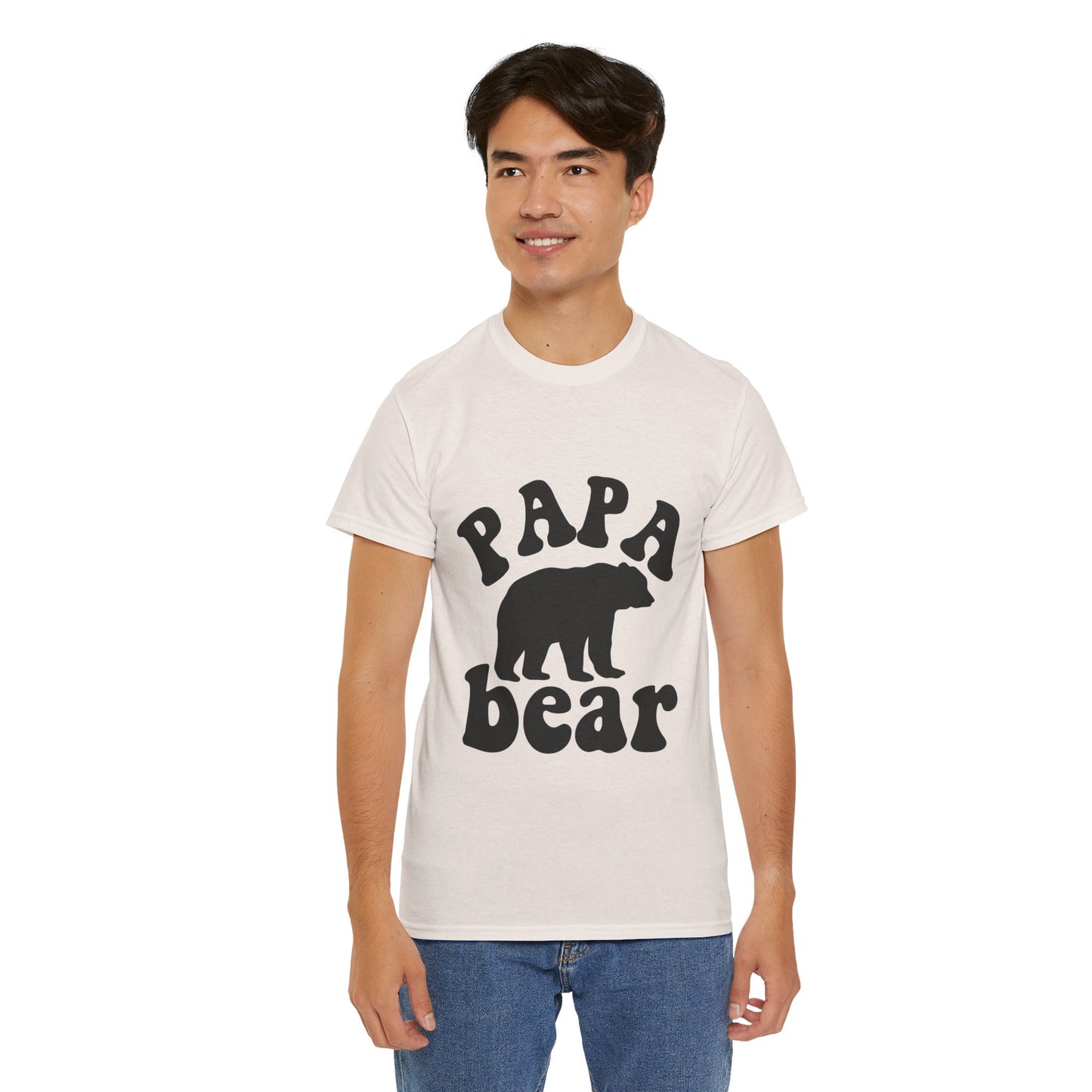 Papa Bear Unisex Heavy Cotton Tee