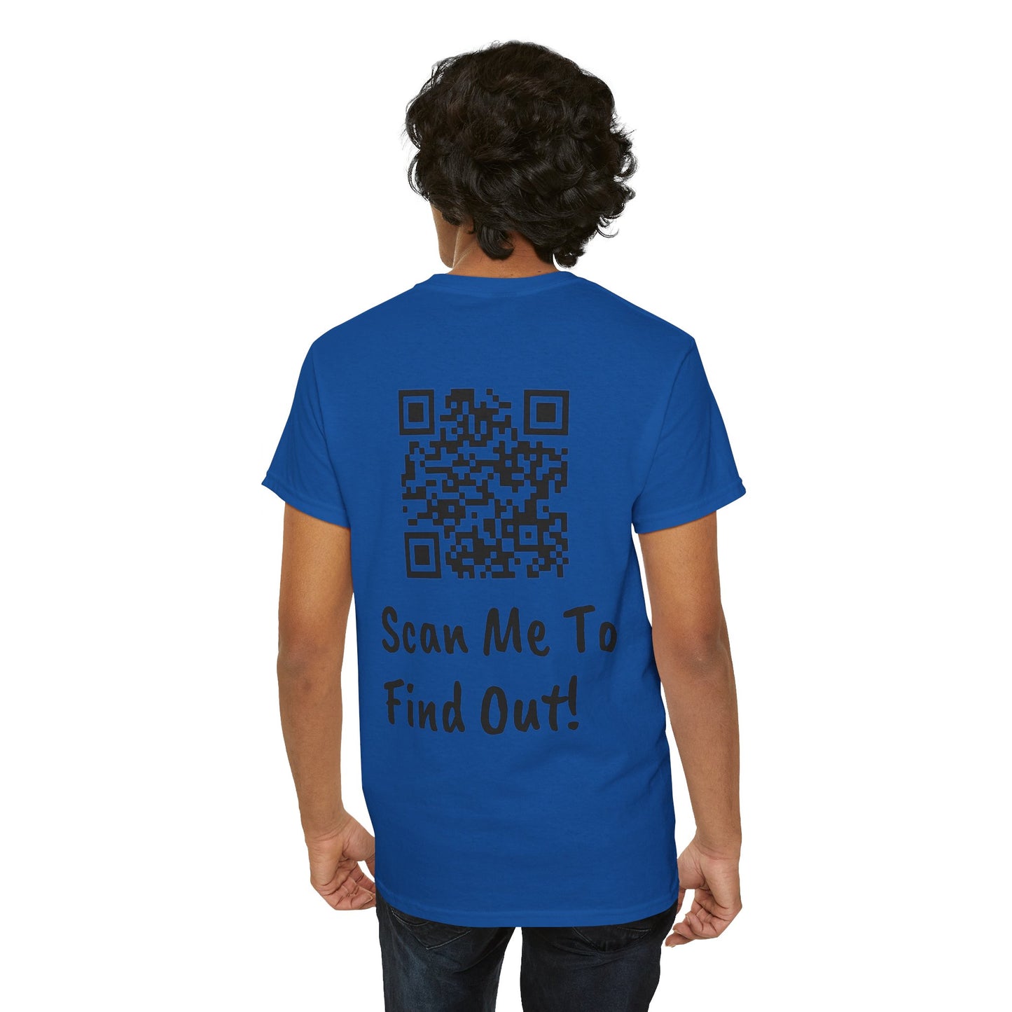 QR Code Unisex Heavy Cotton Tee