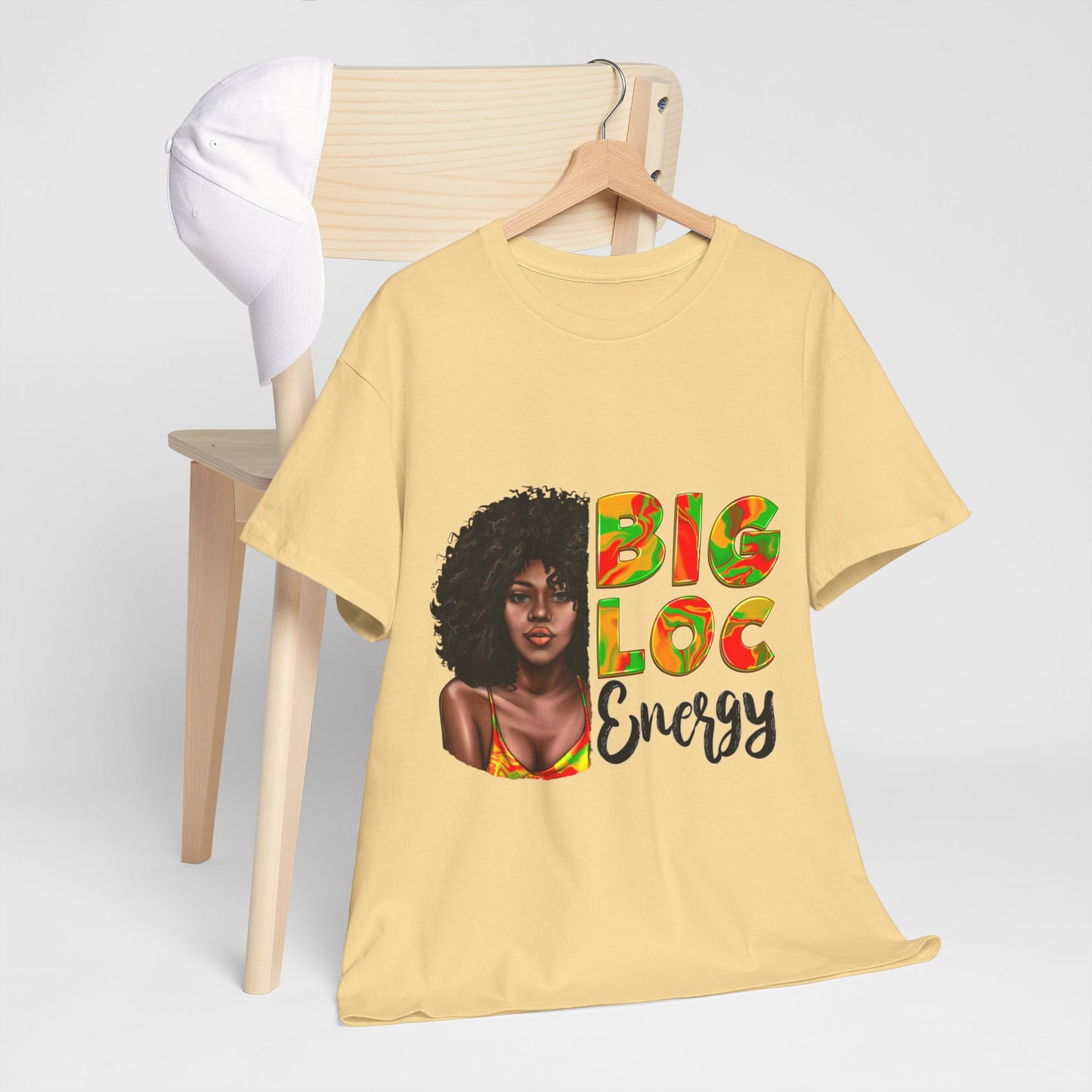 Big Loc Energy Unisex Heavy Cotton Tee