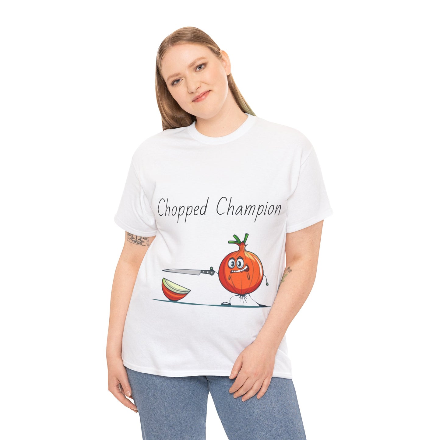 Chopped Champion Unisex Heavy Cotton Tee