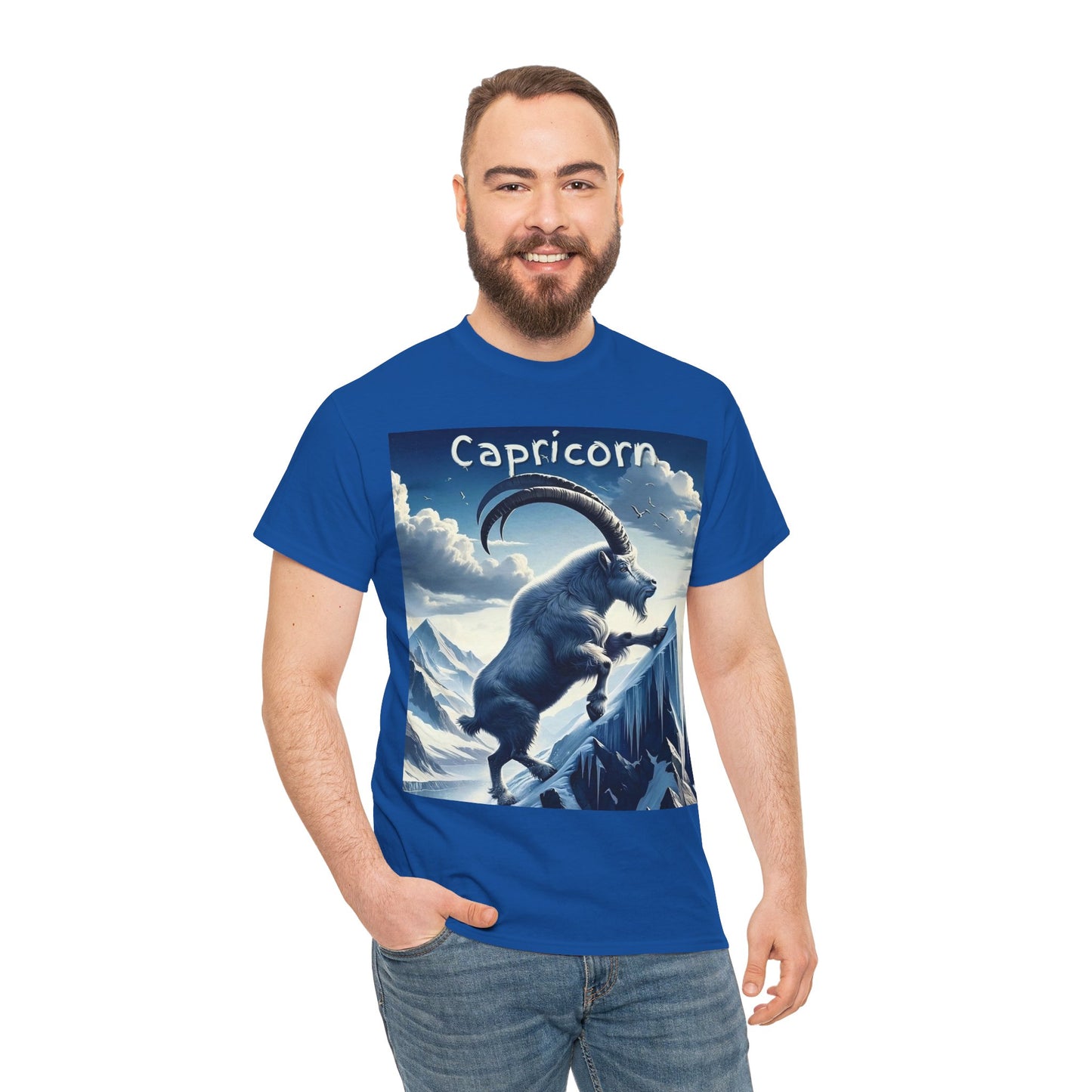 Capricorn Unisex Heavy Cotton Tee