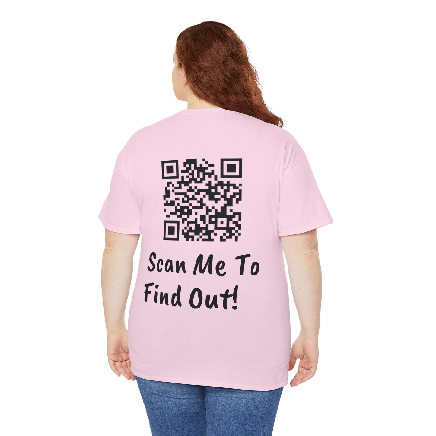 QR Code Unisex Heavy Cotton Tee